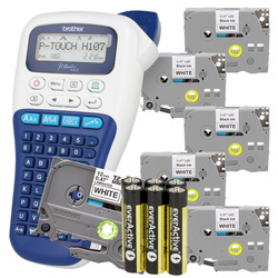 Drukarka Brother PT-H107B + 5-pak TZE-231